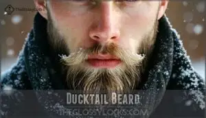 ducktail beard