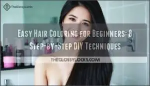 easy hair coloring for beginners