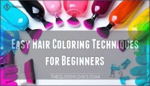 easy hair coloring techniques for beginners