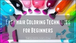 easy hair coloring techniques for beginners
