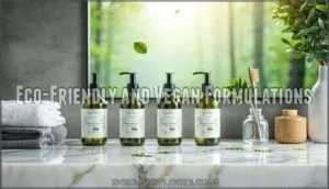 eco-friendly and vegan formulations