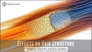 effects on hair structure