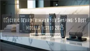 electric beard trimmer for shaping