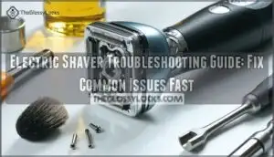 electric shaver troubleshooting guide