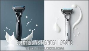 electric vs manual razors