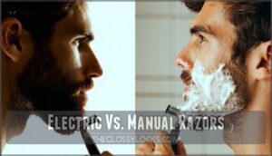 electric vs. manual razors