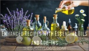 enhanced recipes with essential oils and add-ins