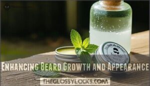 enhancing beard growth and appearance