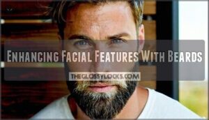 enhancing facial features with beards