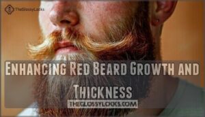 enhancing red beard growth and thickness