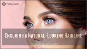 ensuring a natural-looking hairline