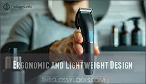 ergonomic and lightweight design
