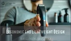ergonomic and lightweight design