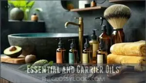 essential and carrier oils