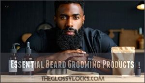 essential beard grooming products