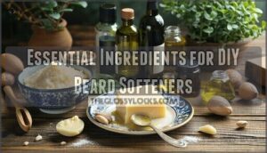 essential ingredients for diy beard softeners