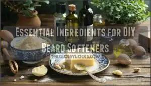 essential ingredients for diy beard softeners
