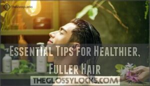 essential tips for healthier, fuller hair