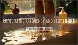 exfoliating frequency and best timing