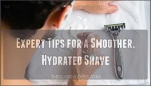 expert tips for a smoother, hydrated shave