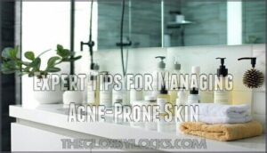 expert tips for managing acne-prone skin