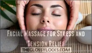 facial massage for stress and tension relief