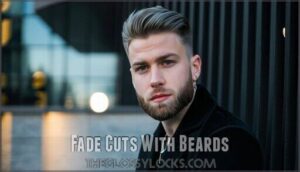 fade cuts with beards