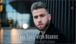 fade cuts with beards