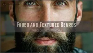 faded and textured beards