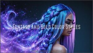 fantasy and bold color styles
