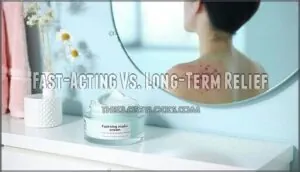 fast-acting vs. long-term relief fast-acting vs. long-term relief