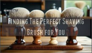 finding the perfect shaving brush for you