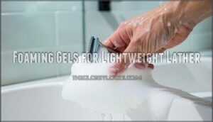 foaming gels for lightweight lather