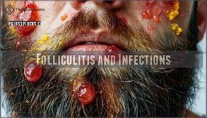 folliculitis and infections