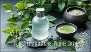 for oily and acne-prone skin