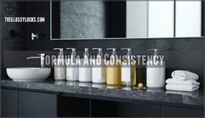 formula and consistency