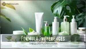 formula preferences