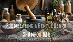 formulating a gentle beard shampoo bar