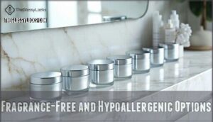 fragrance-free and hypoallergenic options