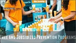 free and subsidized prevention programs