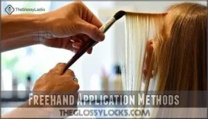 freehand application methods