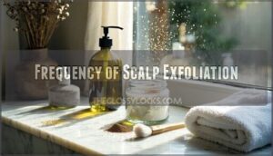 frequency of scalp exfoliation