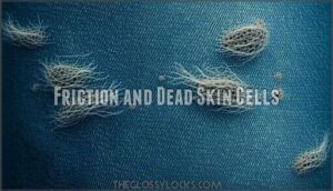friction and dead skin cells
