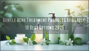 gentle acne treatment products available