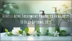 gentle acne treatment products available