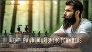 gentle and nourishing formulas