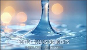 gentle cleansing agents