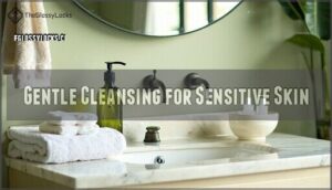 gentle cleansing for sensitive skin