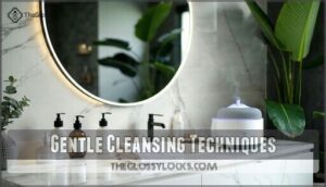 gentle cleansing techniques