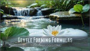 gentle foaming formulas